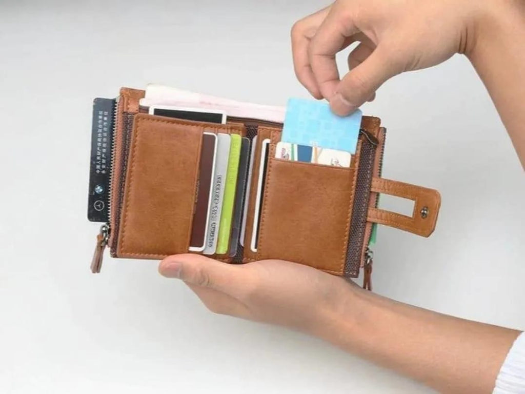 Mens multi colour Faux Leader wallet