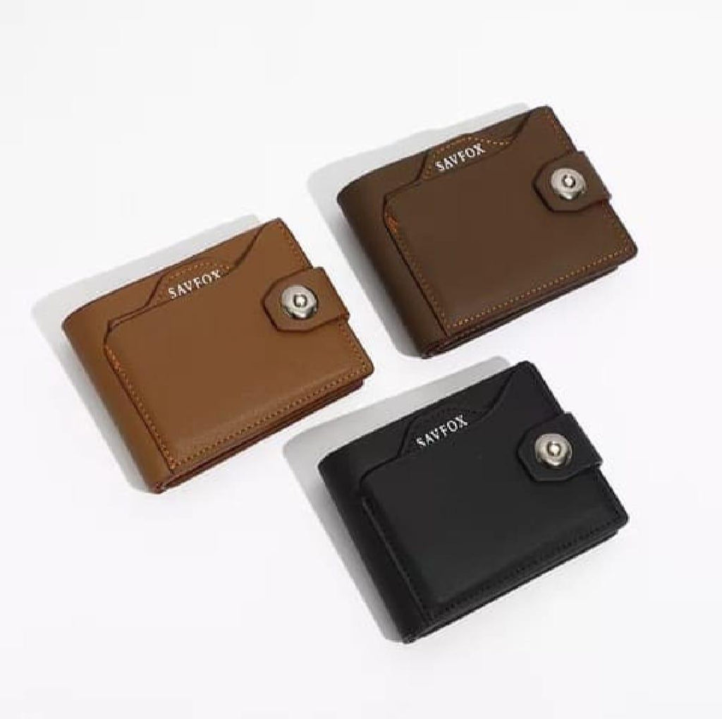 Faux Lather Outlet  Pocket  Card Holder  Wallet For men