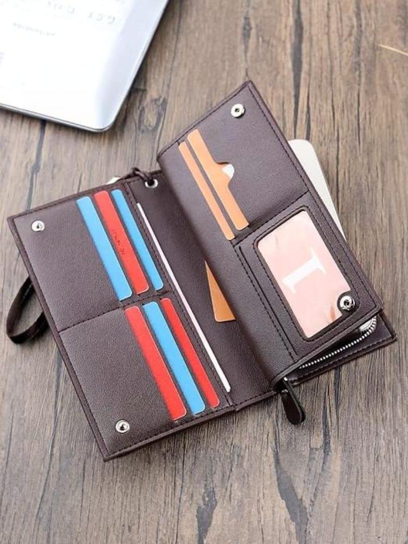 Unisex Faux Lather Wallet