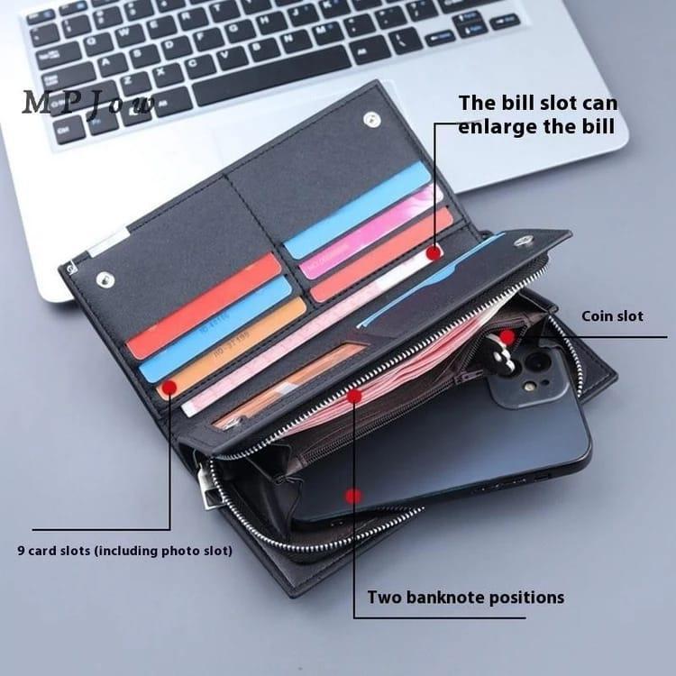 Unisex Faux Lather Wallet